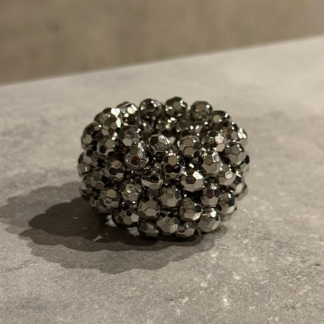 2412HA0051 / Volume bees hair tie（Silver)