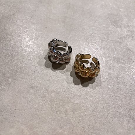 2305RG0284 /twist metal ring (Gold)