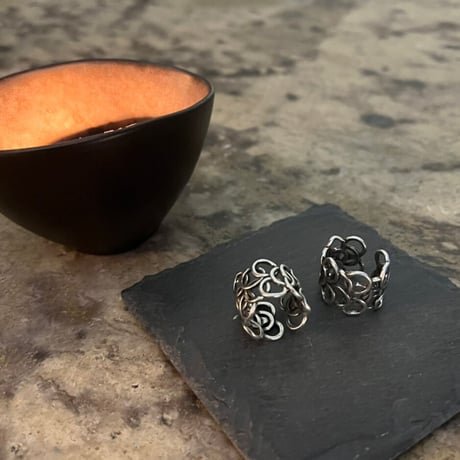 2110RG136 / Circle Irregular Ring（Silver）