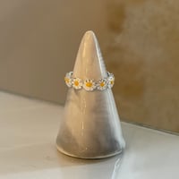 2311RG0344 /  Color Daisy Design ring（Silver）