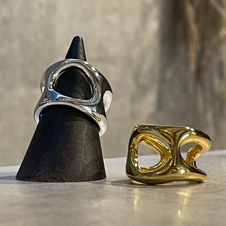 2501RG0562 / Irregular Hole ring（Gold）