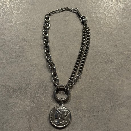 2510BR0094 / Coin Charm Bracelet（Silver）