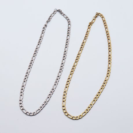 Figarol Chains  Necklace（Gold / W 6mm L 50cm）  / 2106-NC071