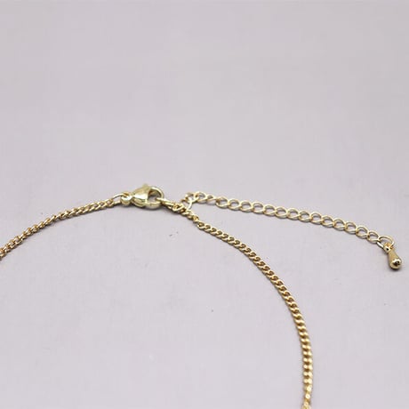 Bijous stone  Necklace（Gold）/ 2110-NC114