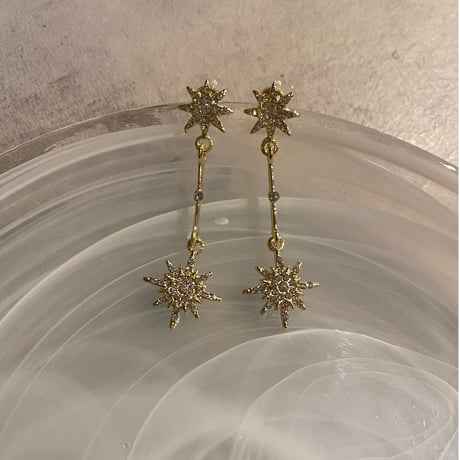 Line store octagram Pierce（Gold） / 2211_PR0540