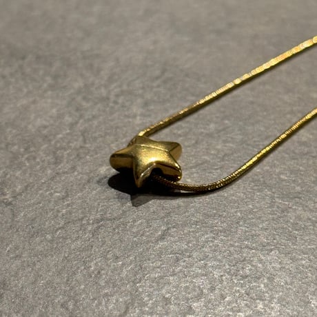 2503NC0331／ Star charm  necklace（Gold)