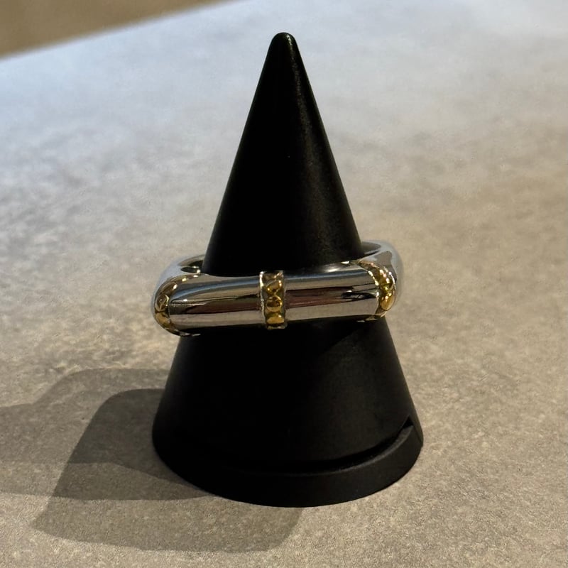 2510RG0690 /Square Cut Stats Ring（Silver） | Cal