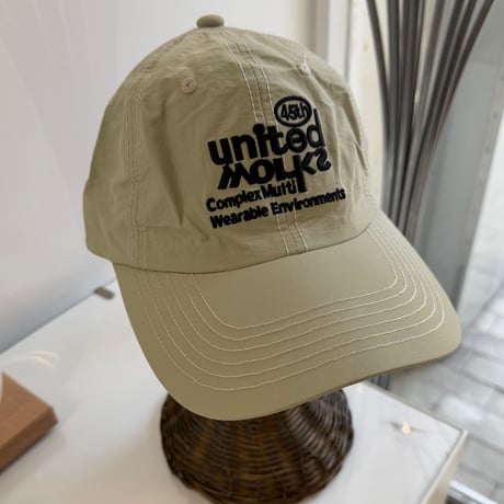 2604HW065(S) / Embroidery nylon Cap（Khaki）