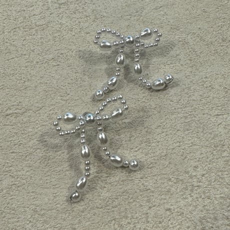 2407PR0724 / Nuance Pearl Ribbon Pierce（Pearl）