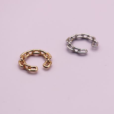 Link chain Small Earcuff （Silver） / EC054