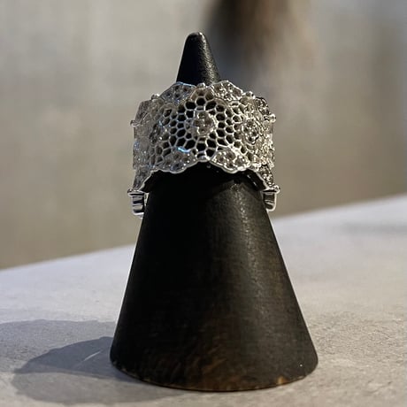 2507RG0668 / See-through Stone ring（Silver）