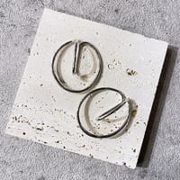 Metal Distortion Clip Earcuff （Silver） / EC100