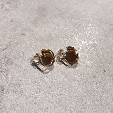 Shell round Earring（Gold）/ 2210_ER0121