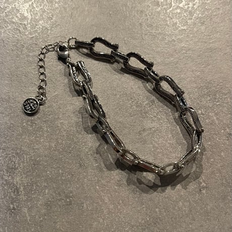 2601BR0117 / Antique U chain bracelet（Silver）