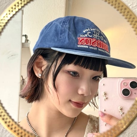 2604HW066(S) / Vintage style Cap #2（Blue）