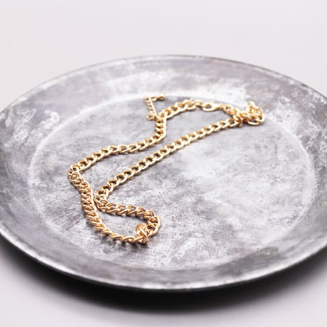 Metal Regular basic Chain Necklaces（Gold）/ 2109-NC092