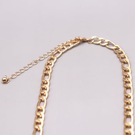 Figaro link chain Necklaces（Gold）/ 2109-NC094