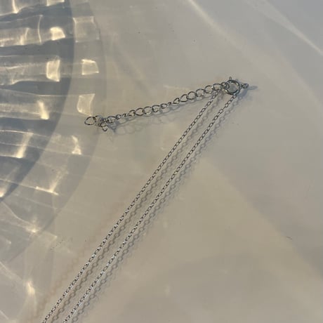 2311NC0218 / Mini initial Necklace（Silver）