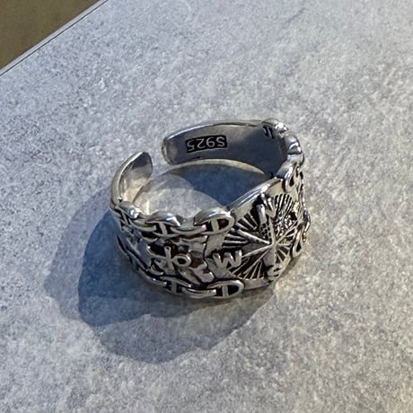 2602RG0744 / Compass design ring （Silver）
