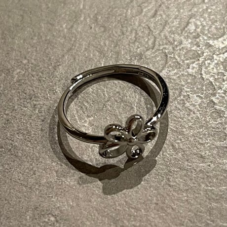 2411RG0539 / Mini flower motif ring（Silver）