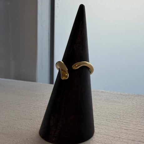 2605RG0799 / Asymmetry drop ring（Gold）