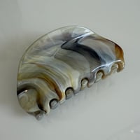 2606HA0089(S)/ Marble color Hair Clip（Grey）