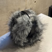 2601GS063(S)/ Fake Fox fur earmuffler（Frost Grey Mix）