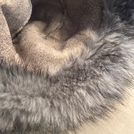2510KC1022(S) / Mix Fur Hat（Gray/Black）