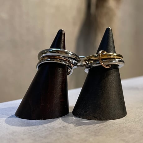 2501RG0572 / Connect ring（Silver/Gold）