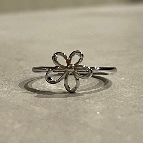 2411RG0539 / Mini flower motif ring（Silver）