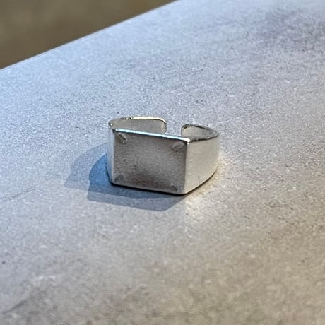 2406RG0474 / Square stitch design ring（Silver)