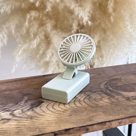 23SSGS005 / 3way clip handy fan（Green）