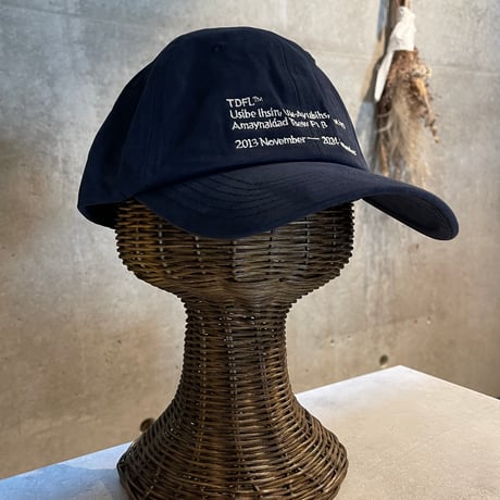 KF251114AST(S) / Text Embroidery Cap（Navy）