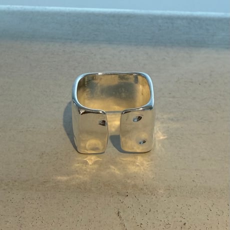 2605RG0791 / Square craft ring（Silver）