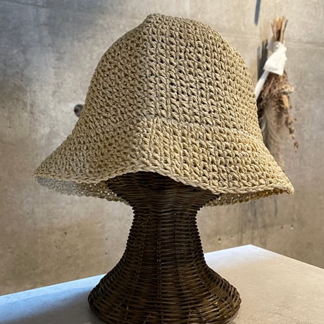 2505HW0092(S)/ Cotton bucket hat（Beige）