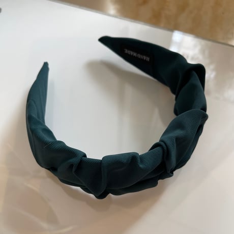 2401HA0040 / Gather color headband  (Green)