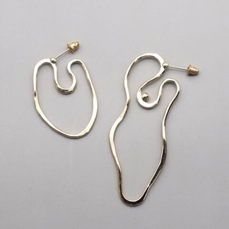2107_PR0218 / Nudie design Pierce（Gold）