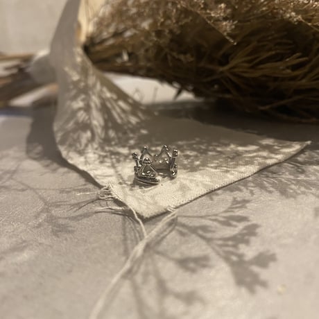 Crown Earcuff(Silver)/EC102