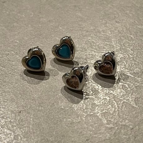 2403PR0680 /  Mini color heart Pierce（Pink）