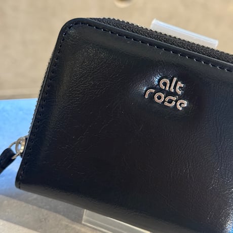 2509GS041(S)/ Logo Two-fold Wallet（Black)