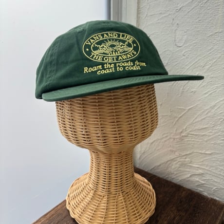 26612KC130001NN/ Classic logo flat  visor cap（Green）