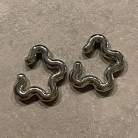 2411EC012 / Star motif 2piece Ear Cuff（Silver）