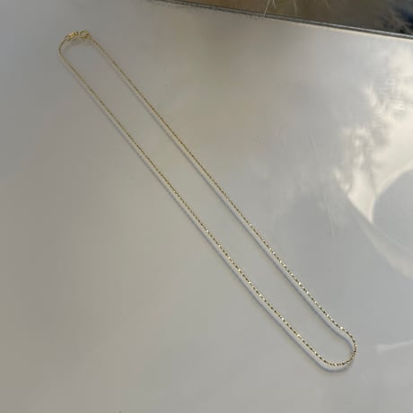 2405NC0249 / Twist chain necklace / Silver925（Gold）