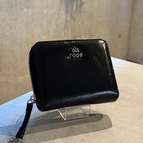 2509GS041(S)/ Logo Two-fold Wallet（Black)