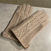 2510GS047(S) / Knit globes（Beige）