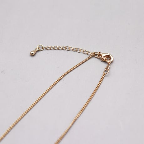 Tear drop  type Necklace（Gold）/ 2110-NC111