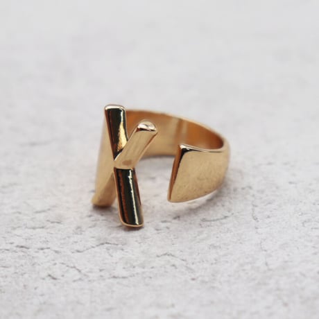 Initial ring（GOLD / X） /   2100-RGGL045