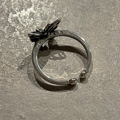 2410RG0528 / Mini butterfly motif ring（Silver）