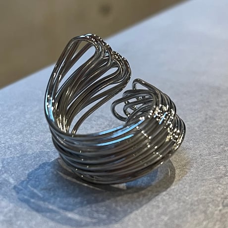 2510RG0683 / Hand Made Wire Ring（Silver）