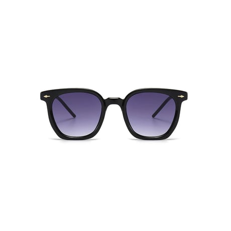 【 Select 】Vintage Square New Style Sunglasses (Black/Gray Gradient)
